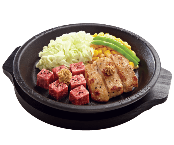 Steak Bites and Chicken Combo