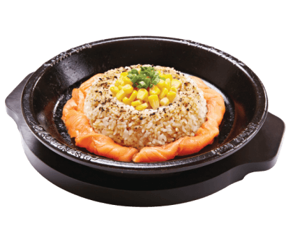 Salmon Pepper Rice